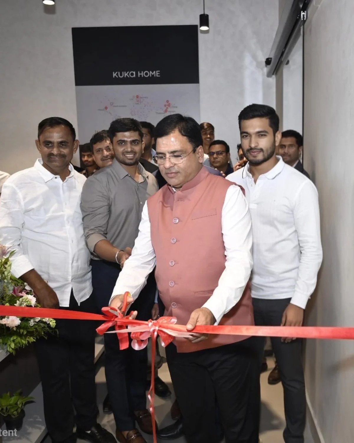 Grand launch ribbon cutting at Space Attire